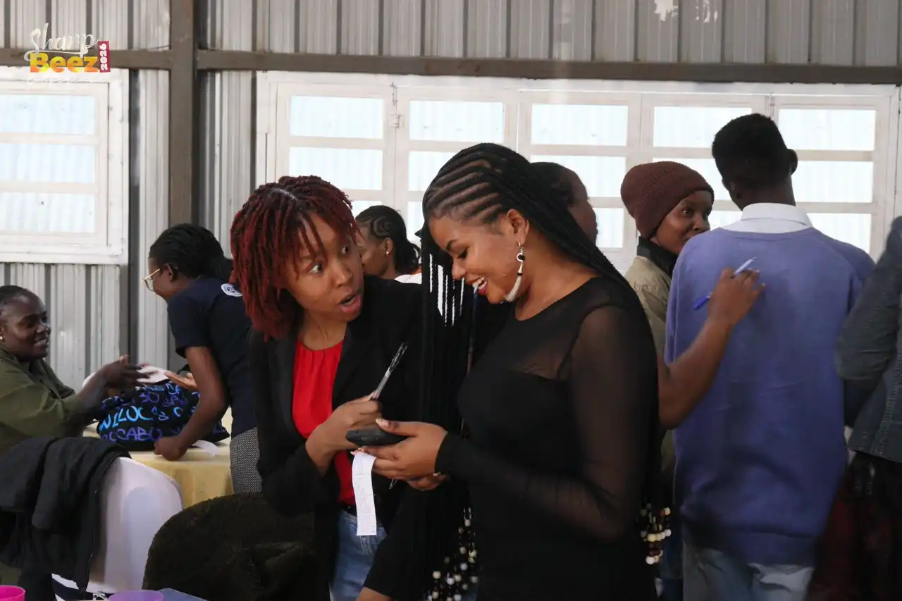 A member sharing during a session